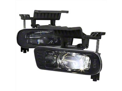 LED Fog Lights; Clear (99-02 Silverado 1500)