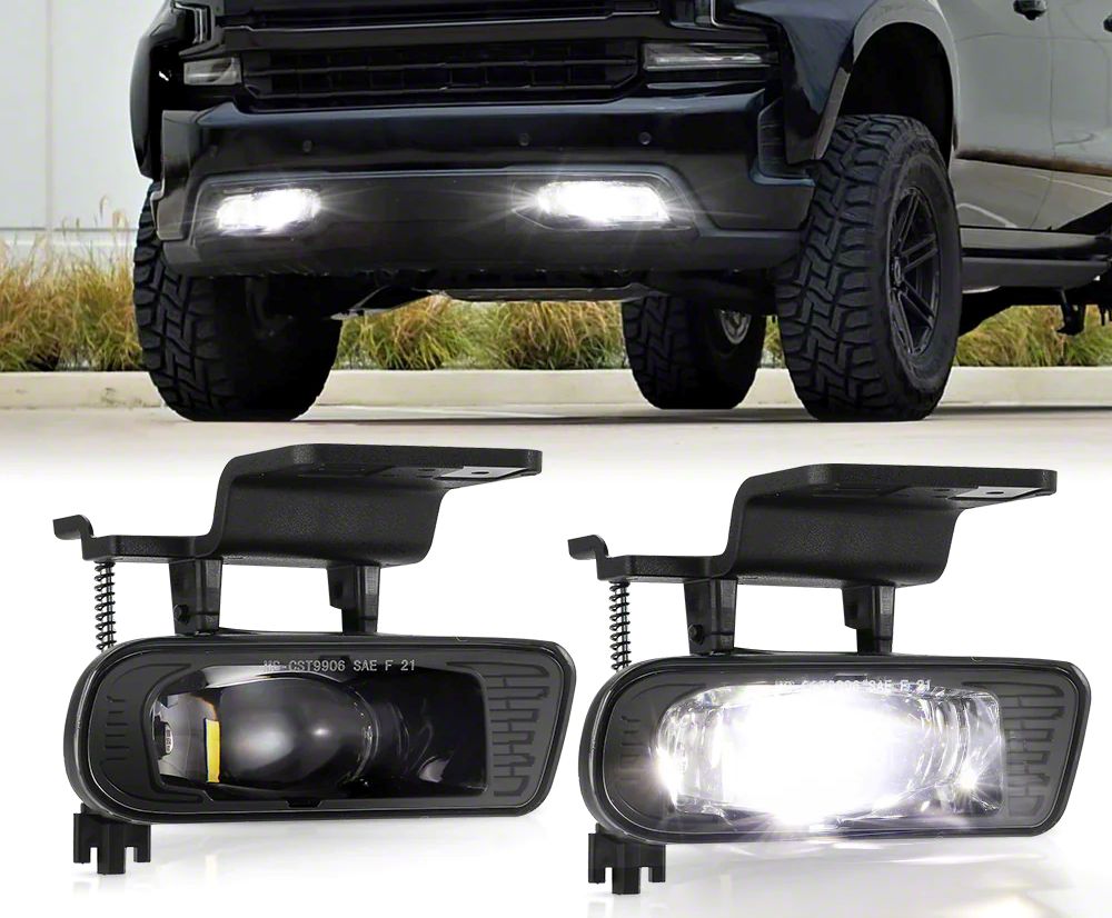 Silverado 1500 LED Fog Lights (9902 Silverado 1500) Free Shipping
