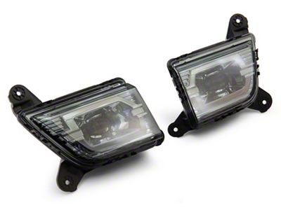 LED Fog Lights; Smoked (19-21 Silverado 1500)