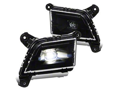 LED Fog Lights; Smoked (19-21 Silverado 1500; 2022 Silverado 1500 LTD)