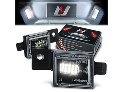 LED License Plate Lights (14-18 Silverado 1500)