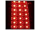 LED Tail Lights; Black Housing; Red Smoked Lens (99-02 Silverado 1500 Fleetside)