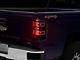 LED Tail Lights; Black Housing; Clear Lens (14-18 Silverado 1500 w/ Factory Halogen Tail Lights)