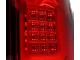 LED Tail Lights; Chrome Housing; Red Clear Lens (07-13 Silverado 1500)