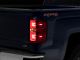 LED Tail Lights; Chrome Housing; Red Clear Lens (14-18 Silverado 1500 w/ Factory Halogen Tail Lights)