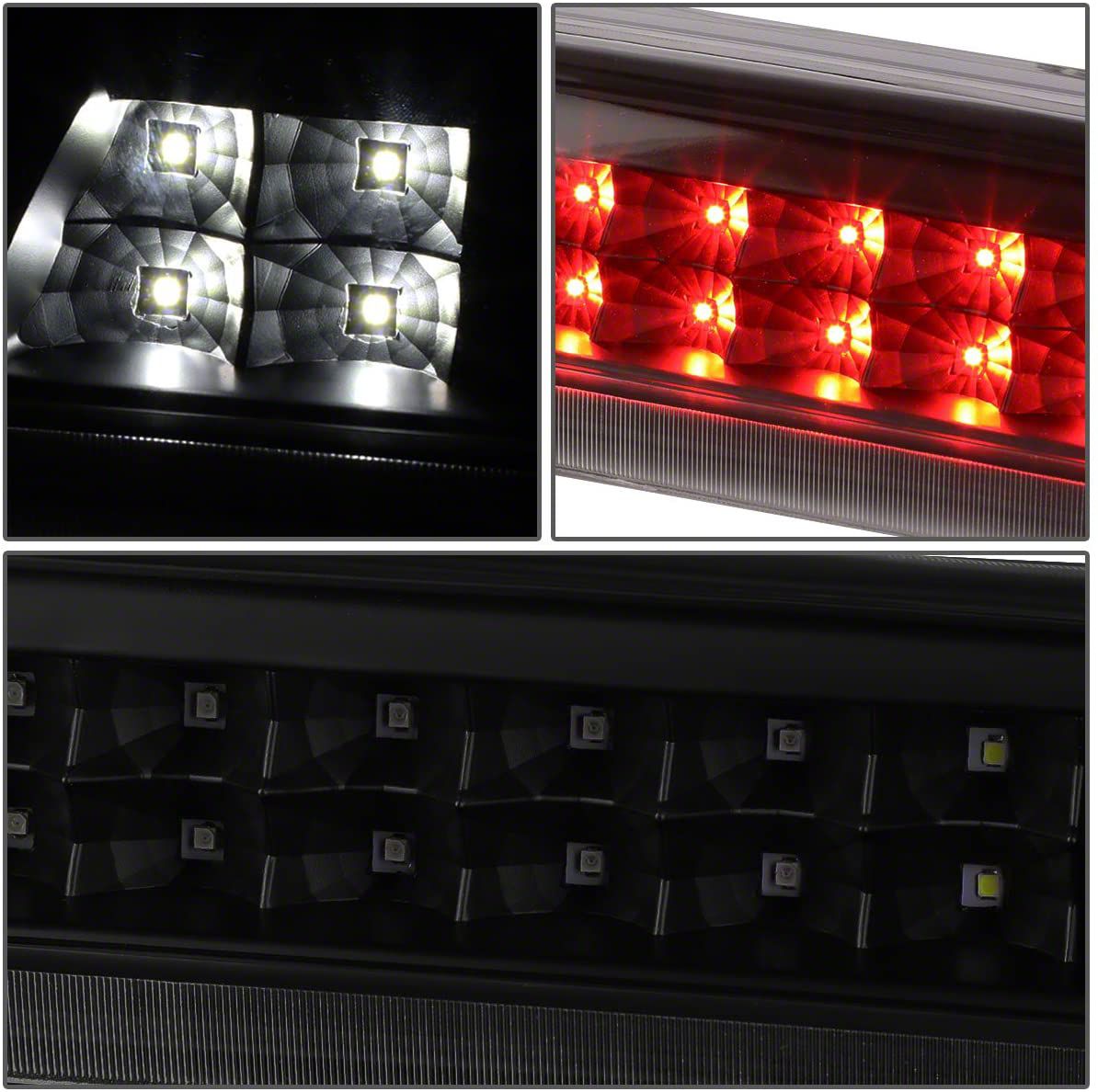 Motor-1 Black LED 3rd Brake Light With Cargo Light For 2007-2014 Chevy Silverado/GMC Sierra