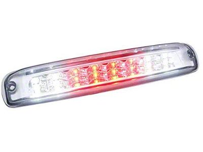 LED Third Brake Light; Clear Lens; Chrome (99-06 Silverado 1500)
