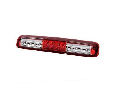LED Third Brake Light; Red/Clear (99-06 Silverado 1500)