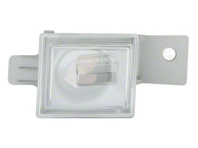 Replacement License Plate Light Housing; Driver Side (14-18 Silverado 1500)