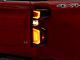 Light Bar LED Tail Lights; Black Housing; Red Smoked Lens (19-23 Silverado 1500 w/ Factory Halogen Tail Lights)