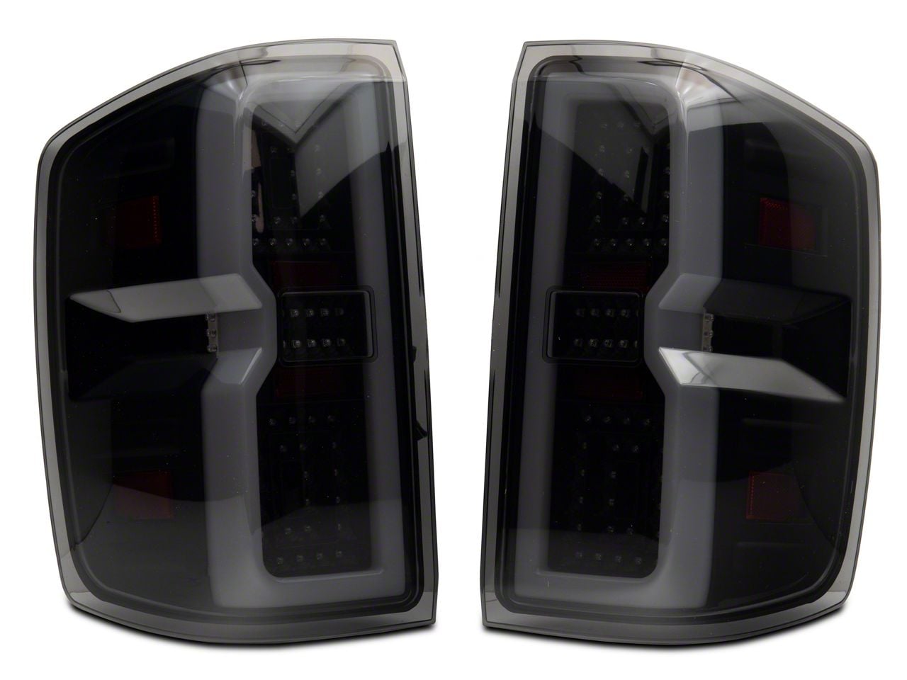 07-14 Chevy Silverado Anzo Black led Taillights - RPI Diesel