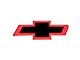 Lighted Tailgate Logo Emblem; Black and Chrome (07-13 Silverado 1500)