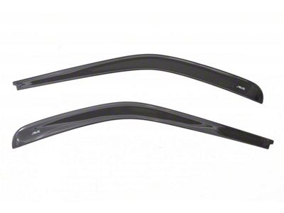 Low Profile Ventvisor Window Deflectors; Front; Dark Smoke (99-06 Silverado 1500 Regular Cab, Extended Cab)