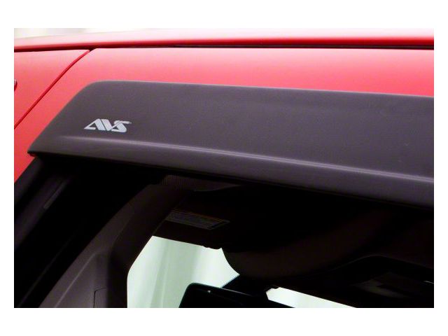 Low Profile Ventvisor Window Deflectors; Front and Rear; Matte Black (19-24 Silverado 1500 Double Cab)
