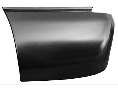 Replacement Lower Bed Patch Panel; Rear Section; Driver Side (99-06 Silverado 1500 w/ 6.50-Foot Standard Box)