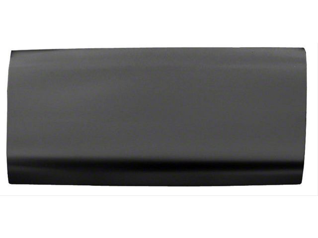 Replacement Lower Door Skin; Rear Driver Side (99-06 Silverado 1500 Extended Cab)