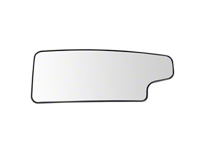 Lower Towing Mirror Glass; Passenger Side (20-21 Silverado 1500)