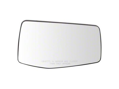 Manual Mirror Glass; Passenger Side (19-25 Silverado 1500)