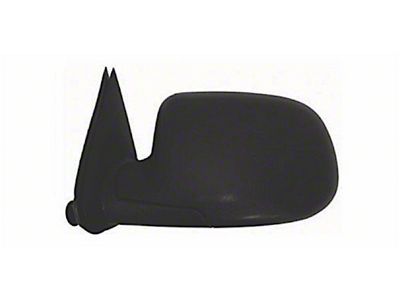 Replacement Manual Non-Heated Foldaway Side Mirror; Driver Side (99-06 Silverado 1500)