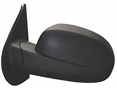 Replacement Manual Non-Heated Foldaway Side Mirror; Driver Side (07-13 Silverado 1500)