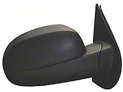 Replacement Manual Non-Heated Foldaway Side Mirror; Passenger Side (07-13 Silverado 1500)