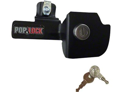 Manual Tailgate Lock; Black (99-06 Silverado 1500)