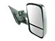 Manual Towing Mirrors; Textured Black (14-18 Silverado 1500)