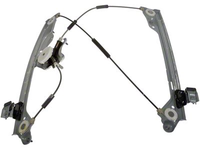 Manual Window Regulator; Front Driver Side (14-18 Silverado 1500)