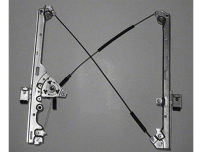 Replacement Manual Window Regulator; Front Driver Side (99-06 Silverado 1500)