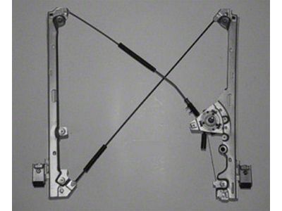 Replacement Manual Window Regulator; Front Passenger Side (99-06 Silverado 1500)