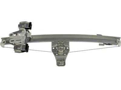 Manual Window Regulator Only; Rear Driver Side (07-13 Silverado 1500 Extended Cab)