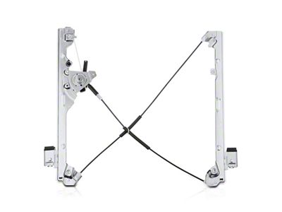 Manual Window Regulator without Motor; Front Passenger Side (99-06 Silverado 1500)