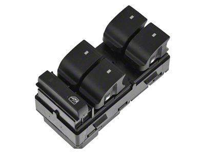 Master Power Window Switch; Front Driver Side (07-13 Silverado 1500)