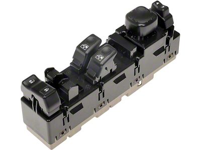 Master Window Switch Assembly; 5-Button (03-06 Silverado 1500 Regular Cab, Extended Cab)