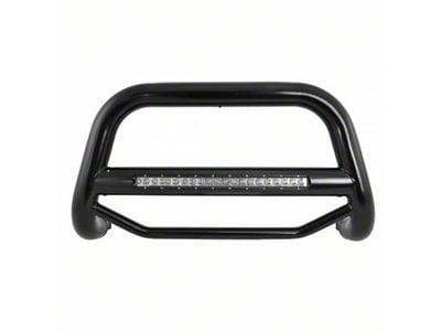 Max Beacon LED Bull Bar; Black (07-18 Silverado 1500)