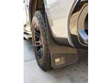 Merica Mud Flaps; Front; Black (19-26 Silverado 1500)