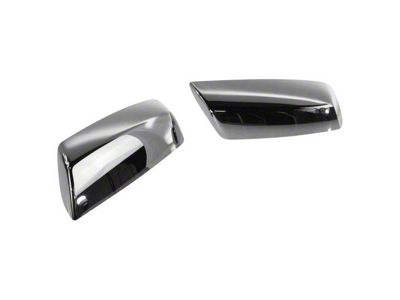 Mirror Caps; Chrome (14-18 Silverado 1500)