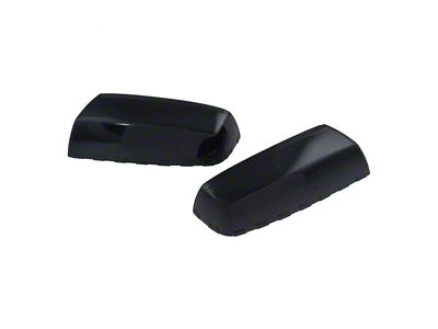 Mirror Caps; Paint to Match Black (14-18 Silverado 1500)