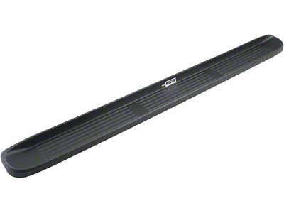 Molded Running Boards without Mounting Kit; Black (99-18 Silverado 1500 Extended/Double Cab)