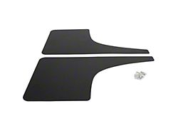 Mud Flaps; Front; Textured Black (19-25 Silverado 1500)