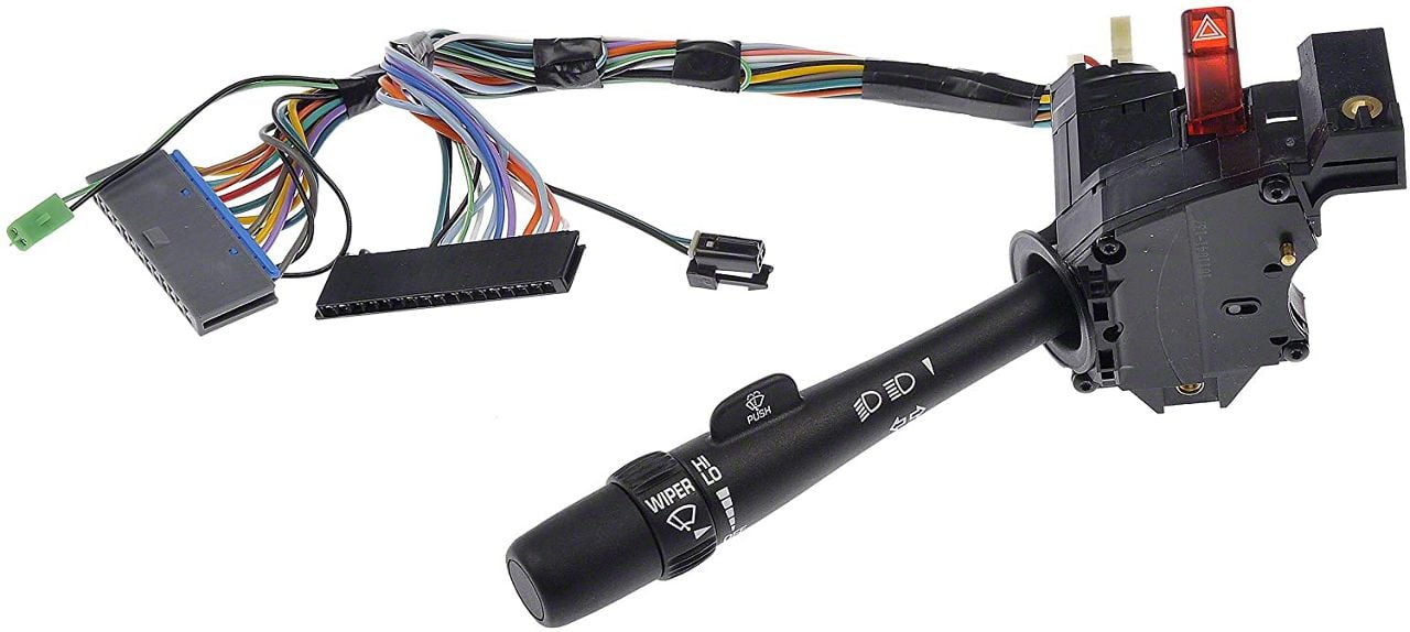 Silverado 1500 Multi Function Switch Assembly; Without Cruise Control ...