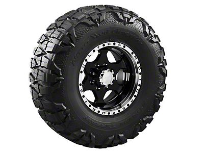 Lancaster LS-67 M/T Tire – LT 37X13.50R20 Load F (12 Ply) – Mud Terrain, Black Sidewall
