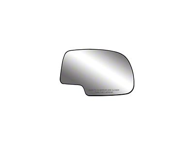 Replacement Non-Heated Mirror Glass; Passenger Side (99-02 Silverado 1500)