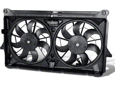 OE Style Dual Radiator Fan (07-13 Silverado 1500 w/ Tow Package & 7 or 9 Fan Blades)