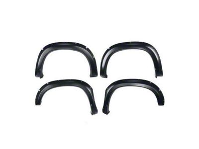 OE Style Fender Flares; Gloss Black (19-25 Silverado 1500)
