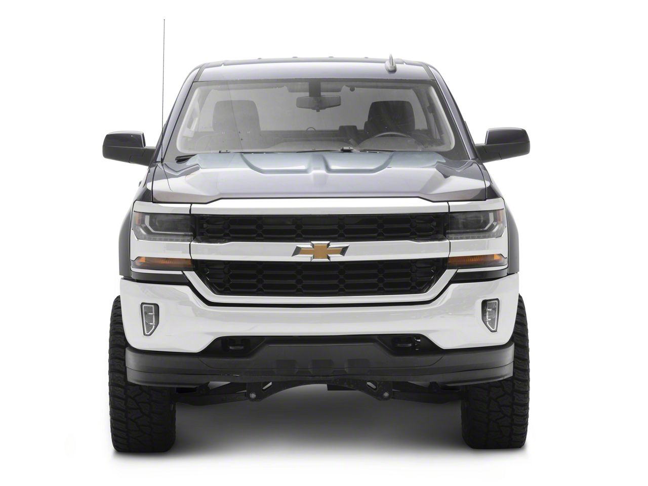 Fog Lights For 2016-2018 Chevy Silverado 1500 – Halogen, Smoke Lens, W/ Switch – GM2592315, 84000613