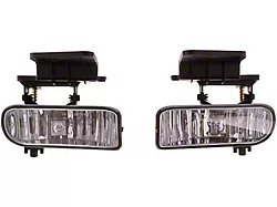 OE Style Replacement Fog Lights; Clear (99-02 Silverado 1500)