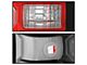 OE Style Tail Light; Chrome Housing; Red/Clear Lens; Driver Side (14-18 Silverado 1500 w/ Factory Halogen Tail Lights)
