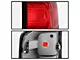 OE Style Tail Lights; Chrome Housing; Red/Clear Lens (14-18 Silverado 1500 w/ Factory Halogen Tail Lights)