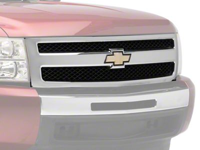 OE Style Upper Replacement Grille; Chrome (07-11 Silverado 1500)